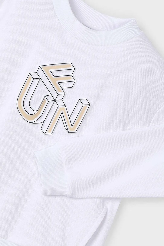 Mayoral bluza dziecięca biały 3415.5E.Mini.PPYA