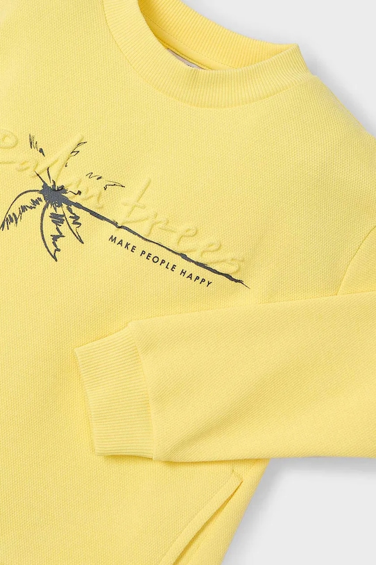 Chlapec Detská mikina Mayoral 3415.5E.Mini.PPYA žltá