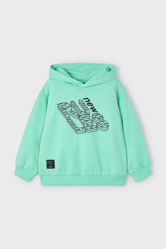 Mayoral bluza copii print verde 3416.5G.Mini.PPYA