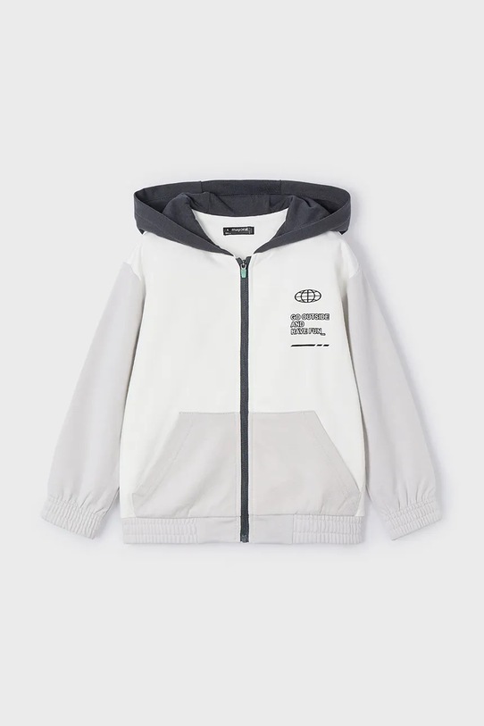 Mayoral bluza dziecięca z kapturem szary 3425.5F.Mini.PPYA
