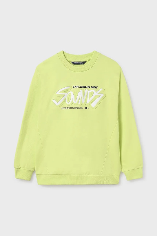 Mayoral bluza copii 6483.7E.Junior.PPYA verde SS25