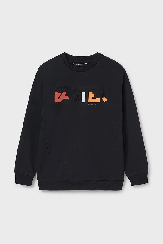 Mayoral bluza dziecięca 6483.7E.Junior.PPYA czarny SS25