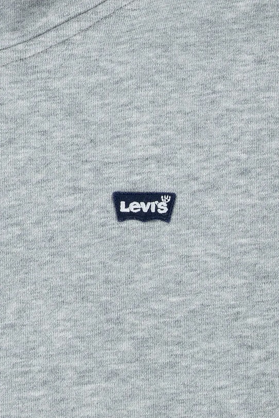 Αγορίστικα Παιδική μπλούζα Levi's MINI BATWING PULL OVER HOO 8EK422 γκρί