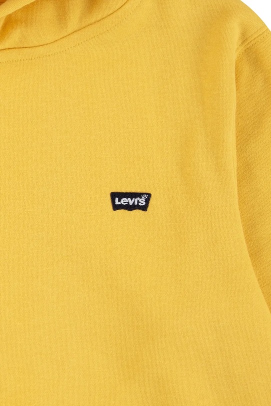 Αγορίστικα Παιδική μπλούζα Levi's MINI BATWING PULL OVER HOO 8EK422 κίτρινο
