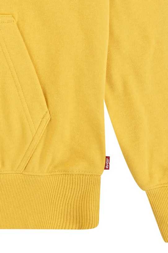 Παιδική μπλούζα Levi's MINI BATWING PULL OVER HOO κίτρινο 8EK422