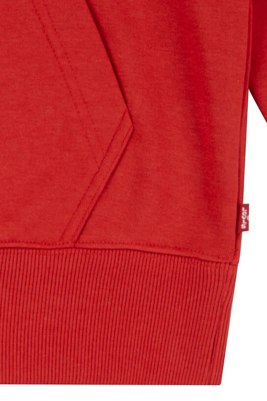 Дитяча кофта Levi's MINI BATWING PULL OVER HOO червоний 8EK422