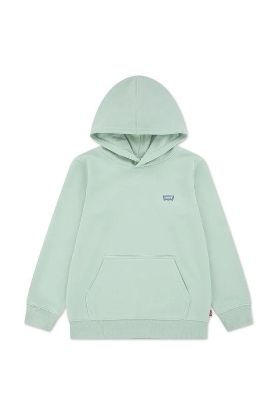 Levi's bluza dziecięca MINI BATWING PULL OVER HOO 8EK422 zielony SS26