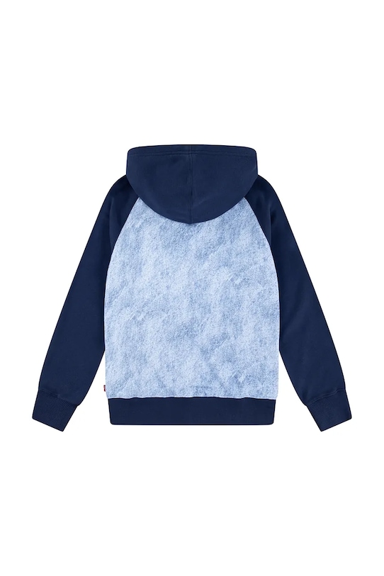 Levi's bluza dziecięca TROMPE LOEIL DENIM HOODIE 8EM394 granatowy SS25