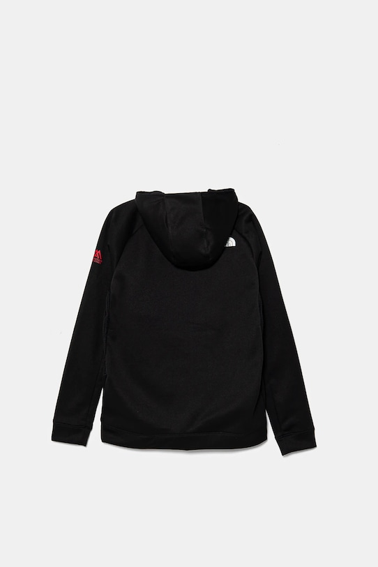 The North Face bluza dziecięca MOUNTAIN ATHLETICS FULL ZIP HOODIE NF0A89HZKY41 czarny SS25