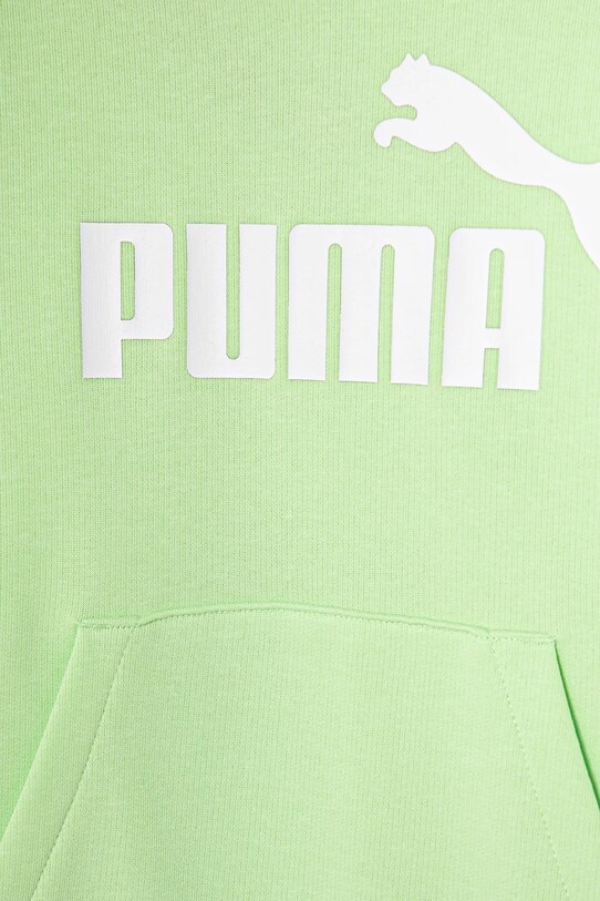 CHLAPEC Dětská mikina Puma ESS No. 1 Logo Hoodie TR 684909 zelená
