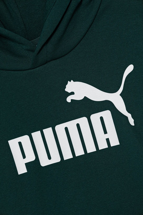 Chłopiec Puma bluza dziecięca ESS No. 1 Logo Hoodie TR 684909 zielony