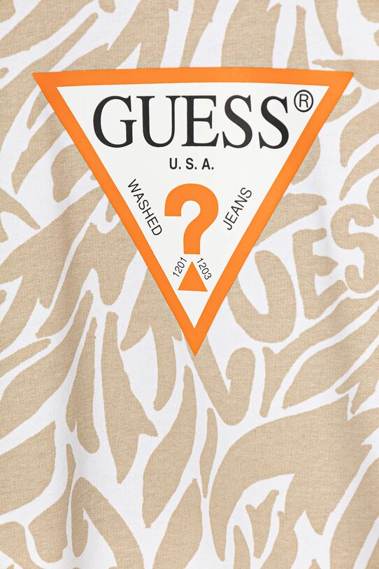 Fiú Guess gyerek melegítőfelső pamutból L5GQ00.KA6R4.PPYA zöld
