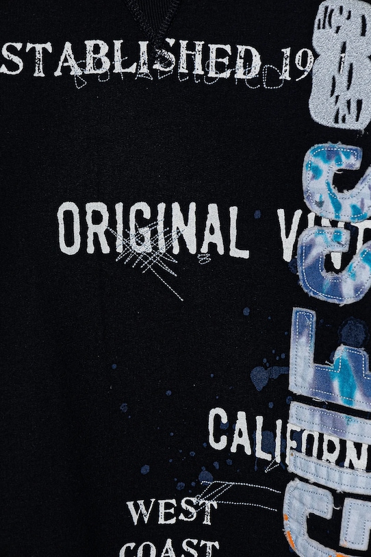 Chłopiec Guess bluza bawełniana dziecięca L5GQ01.KA6R4.PPYA granatowy