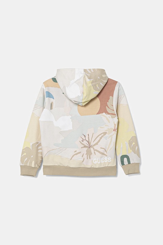 Guess hanorac de bumbac pentru copii L5GQ03.KA6R4.PPYA bej SS25