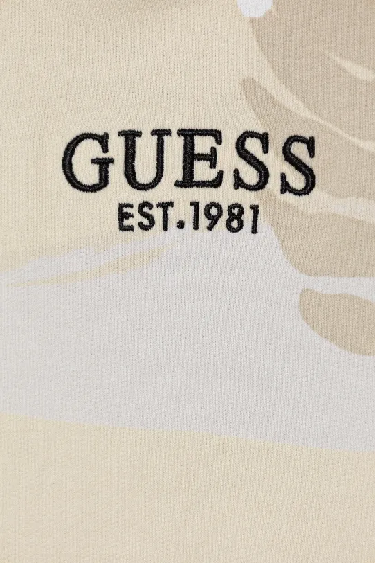 Băieți Guess hanorac de bumbac pentru copii L5GQ03.KA6R4.PPYA bej