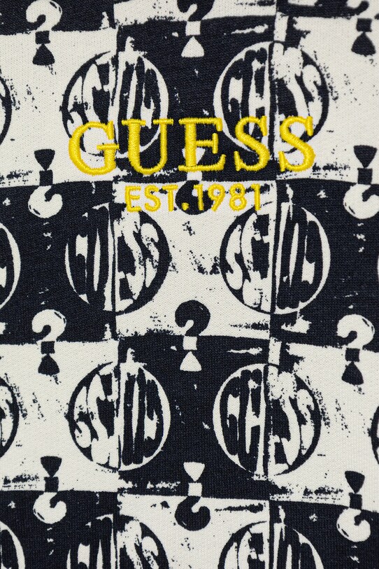 Хлопчик Дитяча бавовняна кофта Guess L5GQ03.KA6R4.PPYA темно-синій