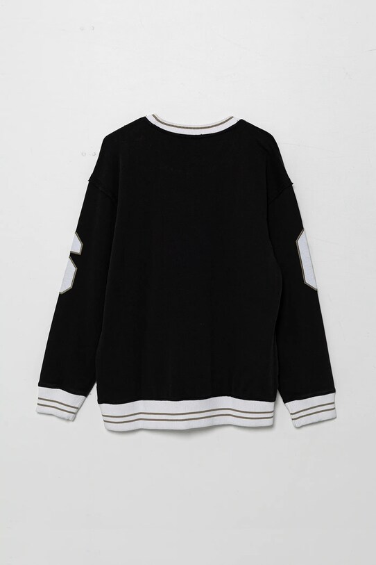 Guess bluza bawełniana dziecięca L5GQ04.KA6R4.PPYA czarny SS25