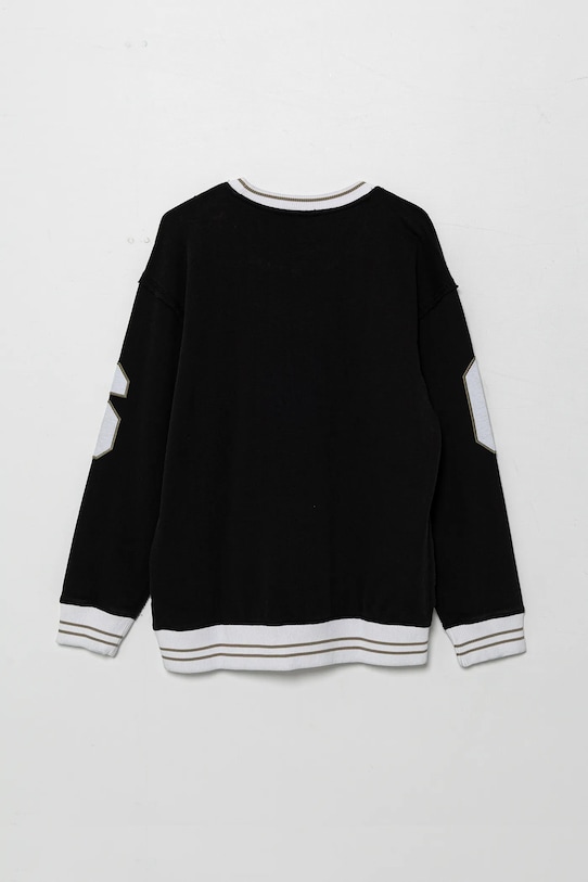 Dětská bavlněná mikina Guess L5GQ04.KA6R4.PPYA černá SS25