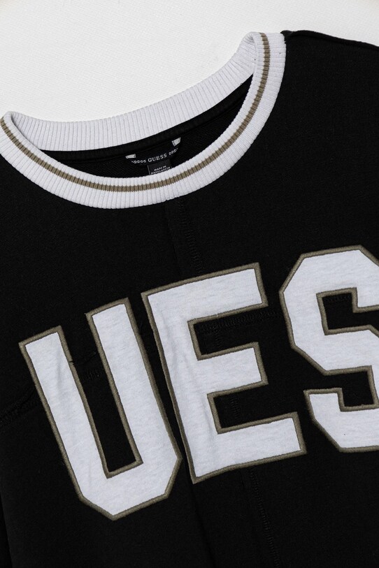 Chłopiec Guess bluza bawełniana dziecięca L5GQ04.KA6R4.PPYA czarny