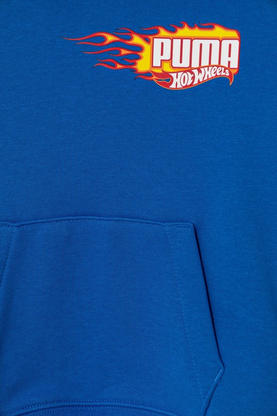 Fiú Puma gyerek felső X HOT WHEELS Hoodie TR 630071 kék