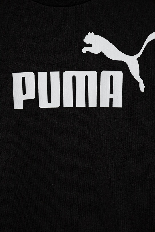 Хлопчик Дитяча кофта Puma ESS No. 1 Logo Crew TR 684910 чорний