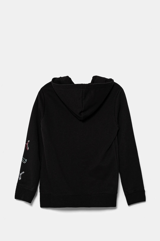 Puma hanorac de bumbac pentru copii ESS LOGO LAB Execution Hoodie TR 685789 negru SS25
