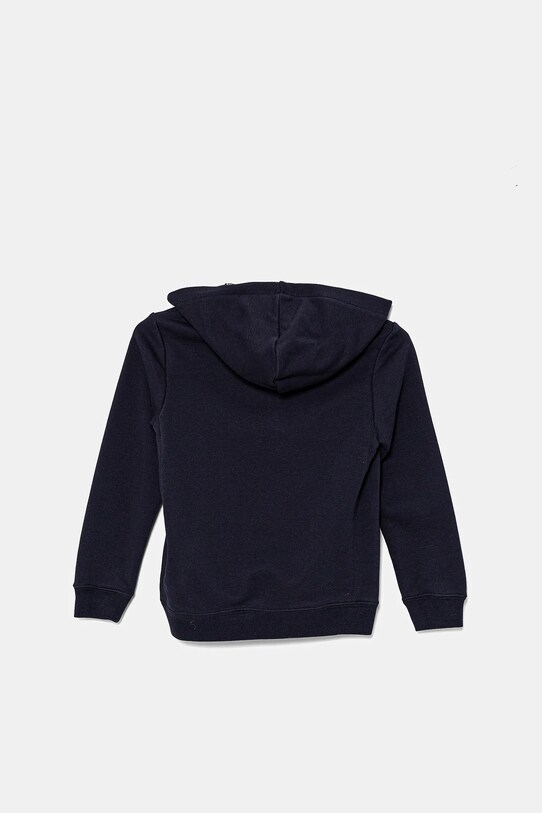 Puma bluza bawełniana dziecięca CLASS Hoodie TR 685798 granatowy SS25