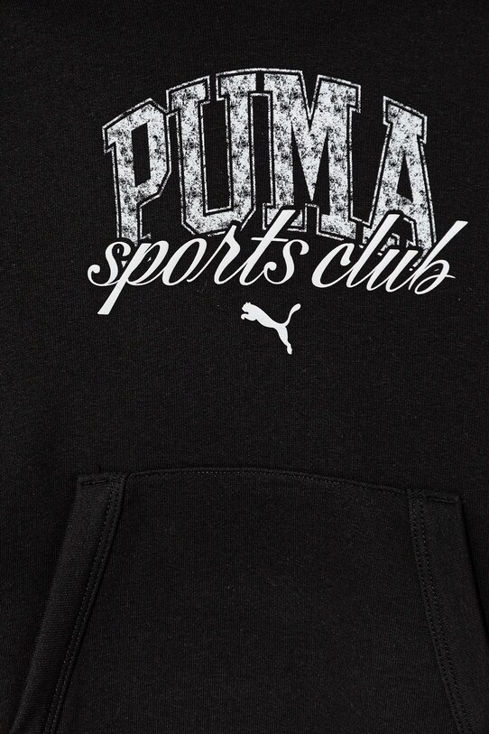 Chlapec Detská bavlnená mikina Puma CLASS Hoodie TR 685798 čierna