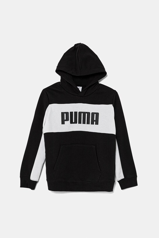 Puma gyerek felső ESS BLOCK Hoodie TR pamut fekete 685819