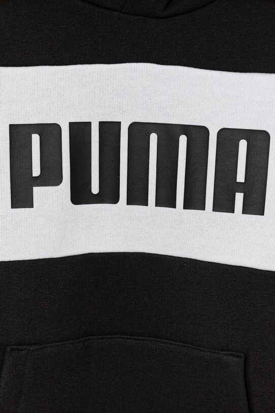 Fiú Puma gyerek felső ESS BLOCK Hoodie TR 685819 fekete