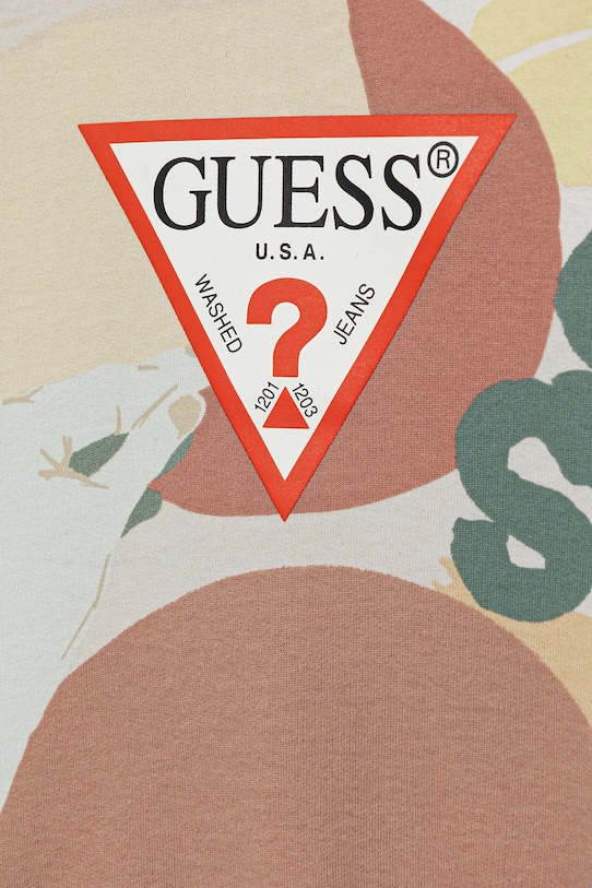 Fiú Guess gyerek melegítőfelső pamutból N5GQ00.KA6R4.PPYA bézs
