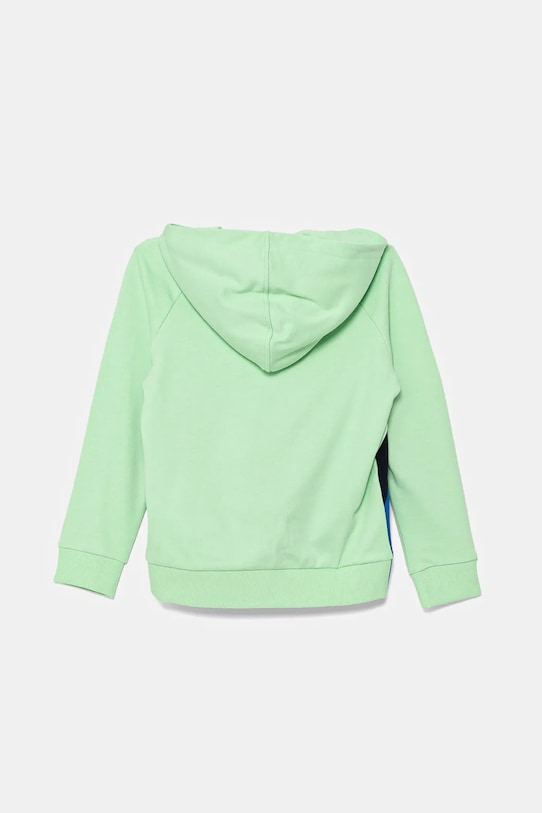 Guess bluza bawełniana dziecięca N5GQ02.KA6R4.PPYA zielony SS25