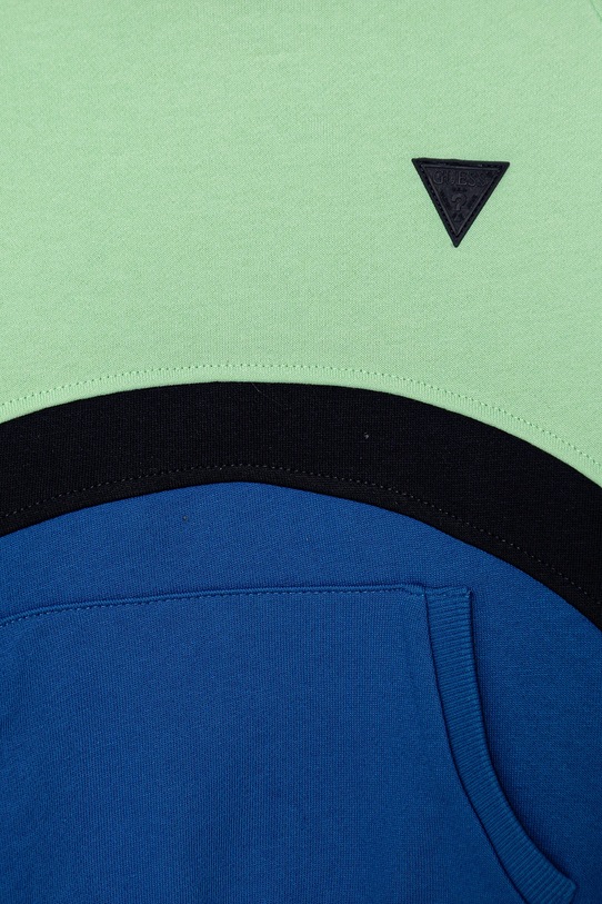 Chłopiec Guess bluza bawełniana dziecięca N5GQ02.KA6R4.PPYA zielony