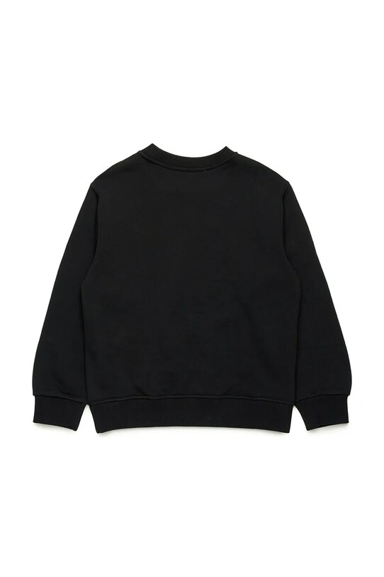 Diesel hanorac de bumbac pentru copii SBOXTN5 OVER SWEAT-SHIRT J02213 negru SS25