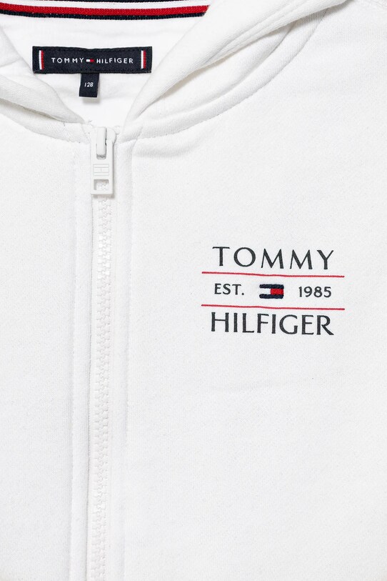 Мальчик Детская кофта Tommy Hilfiger KB0KB09568.128.176.PPYA белый