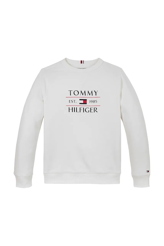 Tommy Hilfiger bluza copii KB0KB09569.128.176.PPYA alb SS25