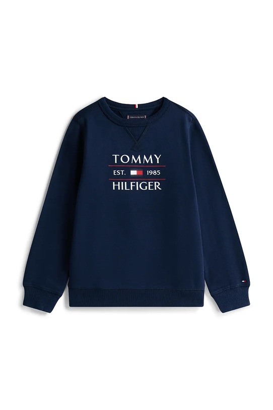 Dječja dukserica Tommy Hilfiger KB0KB09569.128.176.PPYA mornarsko plava SS25