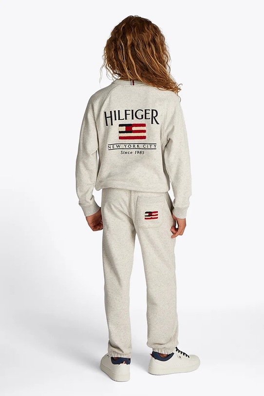 Tommy Hilfiger bluza copii alb KB0KB09571.PPYA