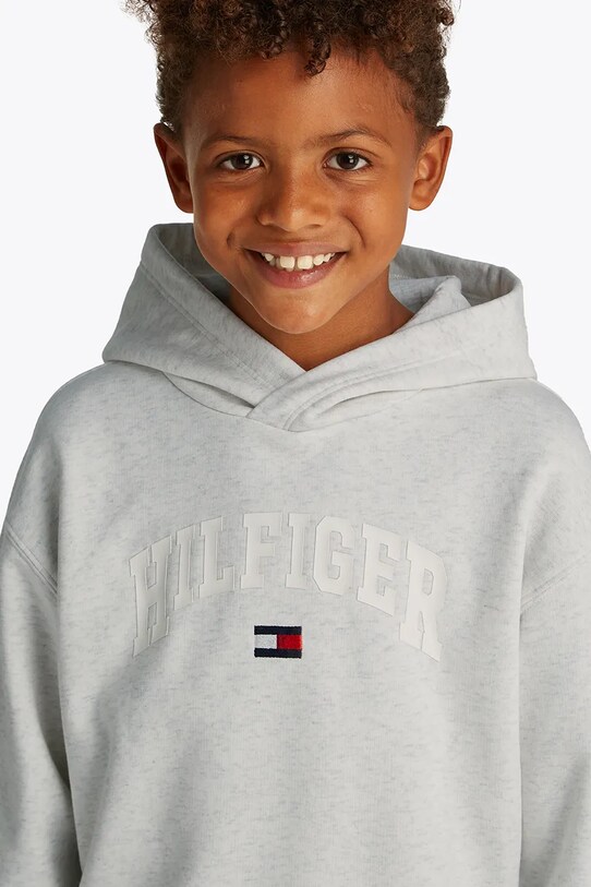 Дитяча кофта Tommy Hilfiger білий KB0KB09574.PPYA