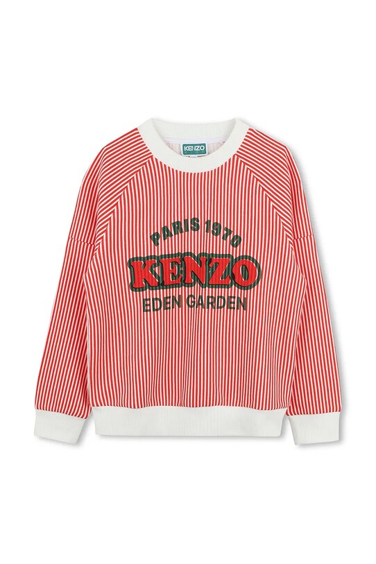Παιδική βαμβακερή μπλούζα Kenzo Kids βαμβάκι κόκκινο K61134.114.150