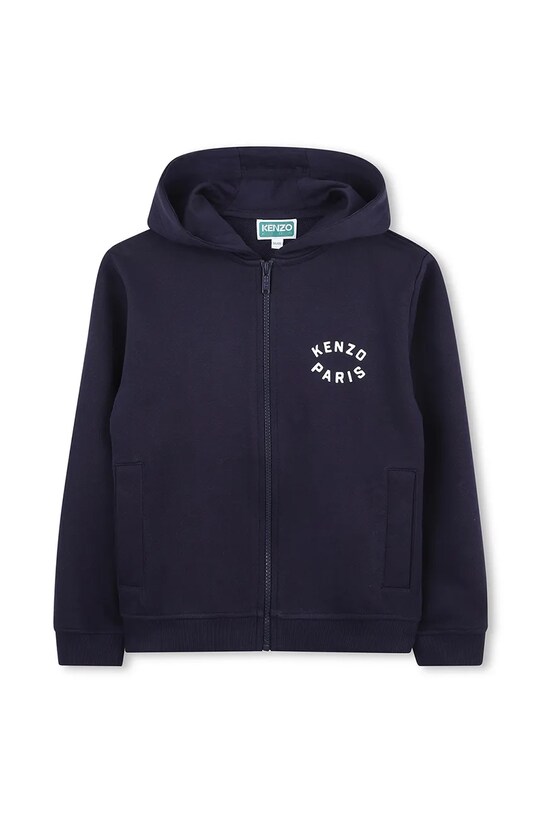 Kenzo Kids gyerek melegítőfelső pamutból K61190.162 sötétkék SS25