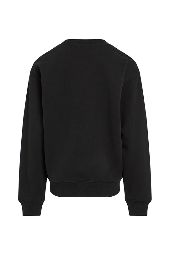 Fiú Calvin Klein Jeans gyerek melegítőfelső pamutból IB0IB02463.PPYA fekete