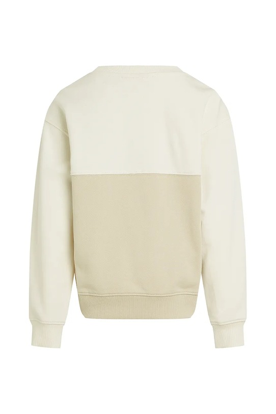 Chlapec Detská bavlnená mikina Calvin Klein Jeans IB0IB02470.104.116.PPYA béžová