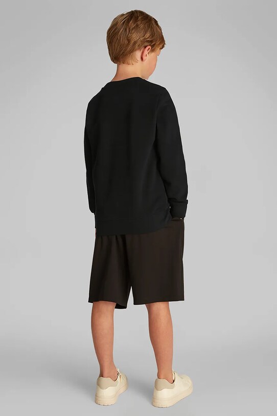 Calvin Klein Jeans bluza copii negru IB0IB02471.PPYA