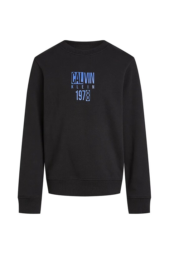 Detská mikina Calvin Klein Jeans IB0IB02472.116.PPYA čierna SS25