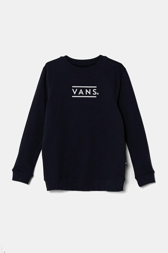 Vans gyerek melegítőfelső pamutból Half Box Crew pamut sötétkék VN000NVAJDU1