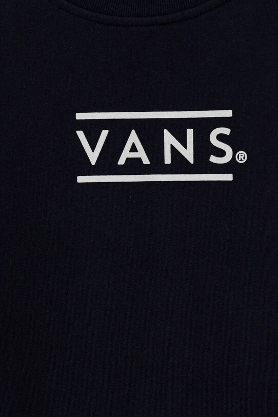 Fiú Vans gyerek melegítőfelső pamutból Half Box Crew VN000NVAJDU1 sötétkék