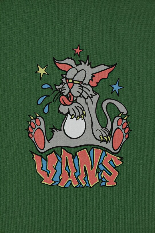 Fiú Vans gyerek felső Frizz Loose Pullover VN000MH6BR11 zöld