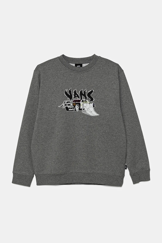 Vans gyerek felső Copout Loose Crew melanzs szürke VN000MJ302F1