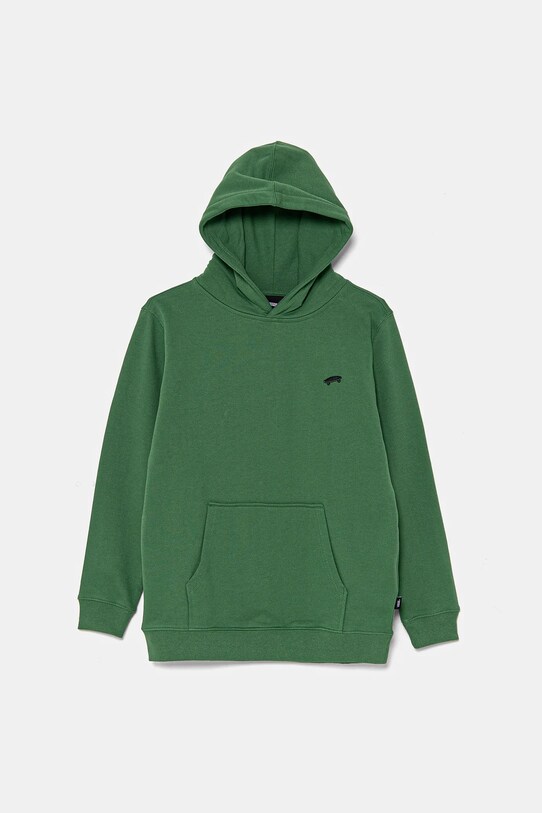 Vans hanorac de bumbac pentru copii SALTON LOOSE uni verde VN000P5TBR11